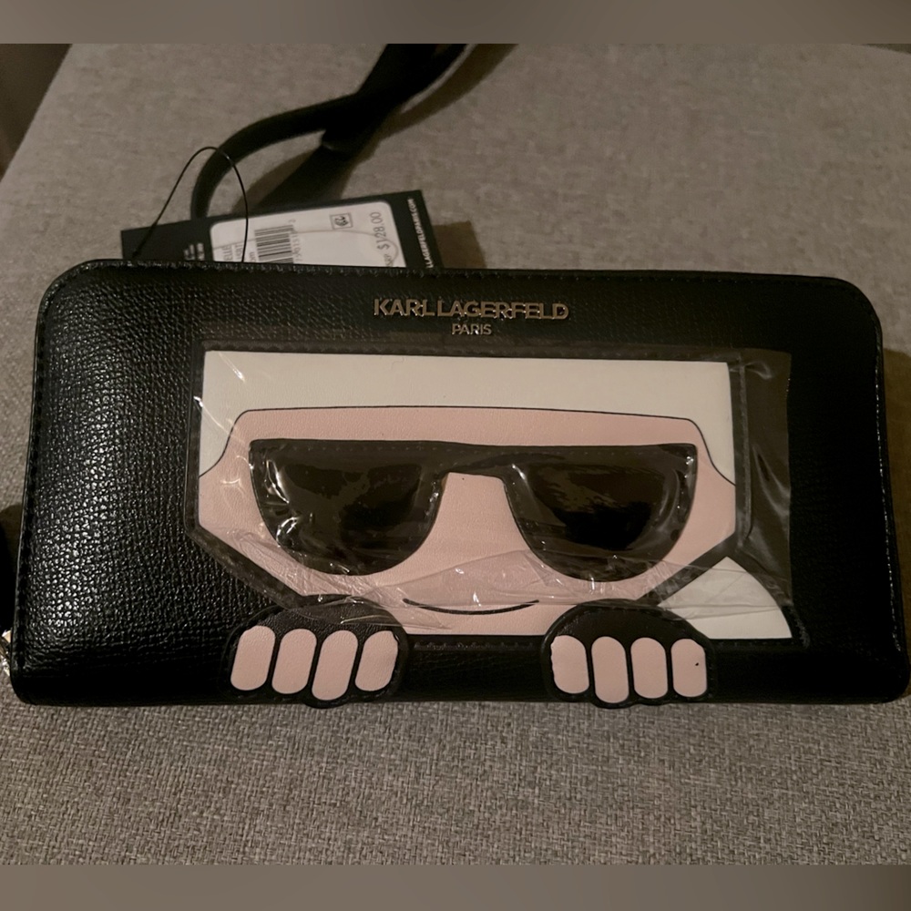 Karl Lagerfeld Bag converts to wallet. New with tags